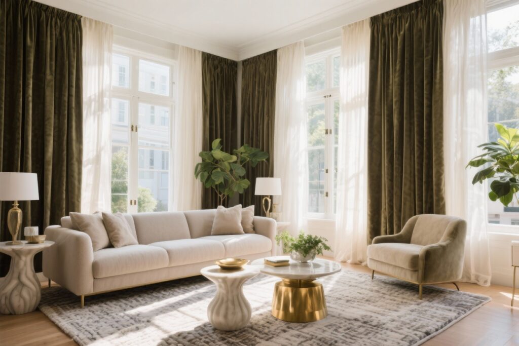 7 Curtain Ideas for Living Rooms That Feel Polished (you’ll Want to Copy)