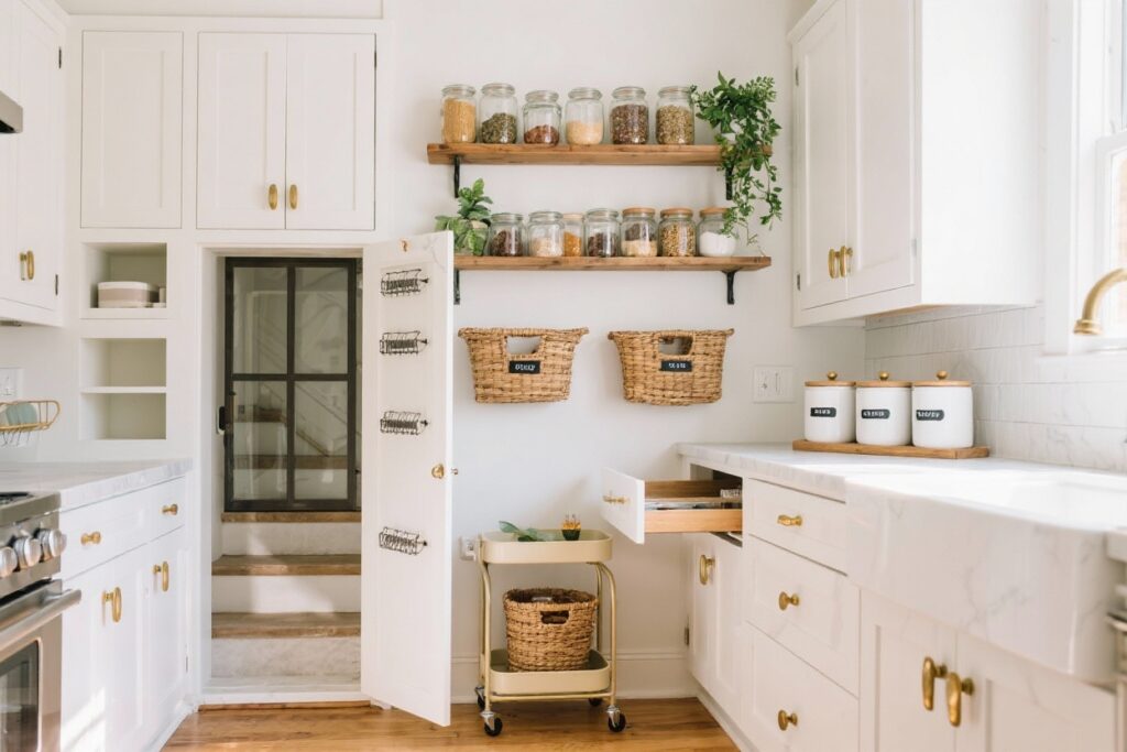 7 Small Pantry Ideas That Work in Tight Kitchens (you’ll Want to Copy)
