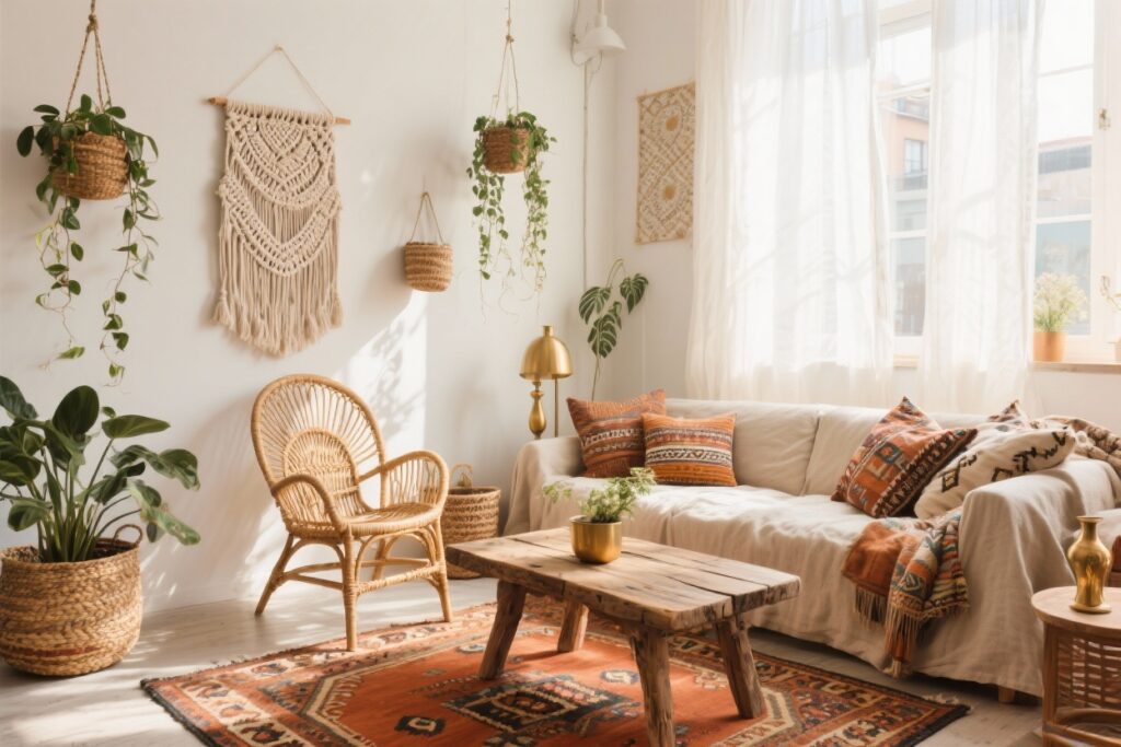 8 Boho Apartment Decor Ideas for Small Homes You’ll Want to Copy