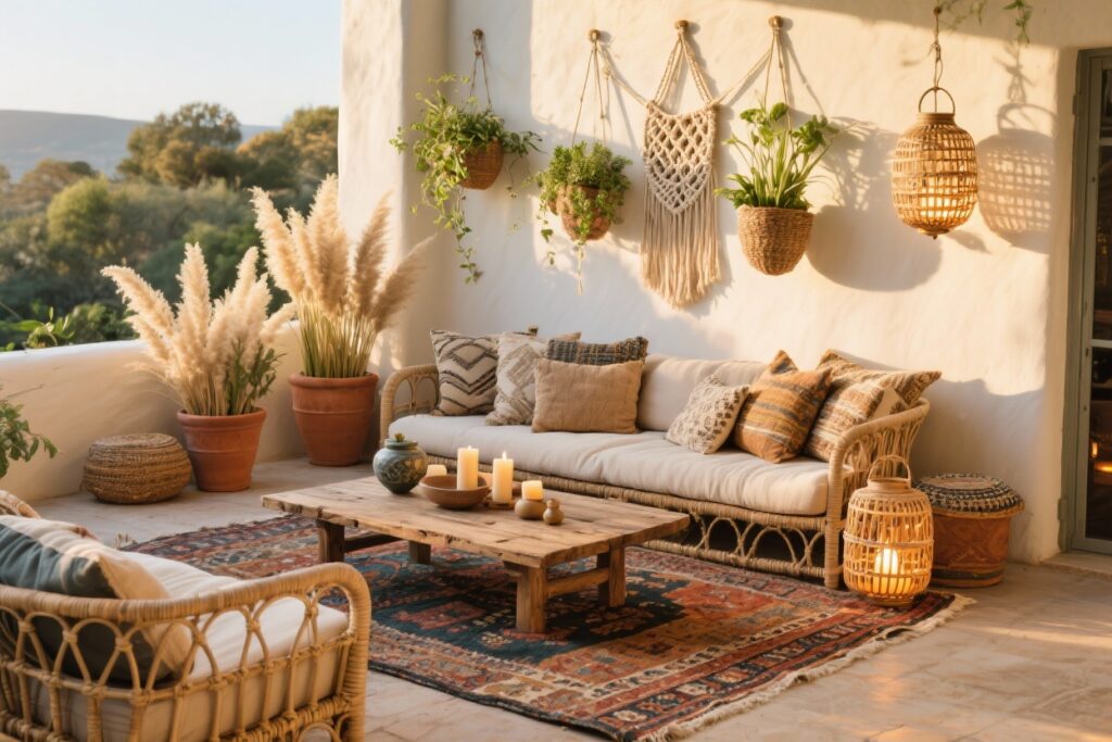 8 Boho Patio Ideas for a Relaxed Outdoor Look You’ll Fall For