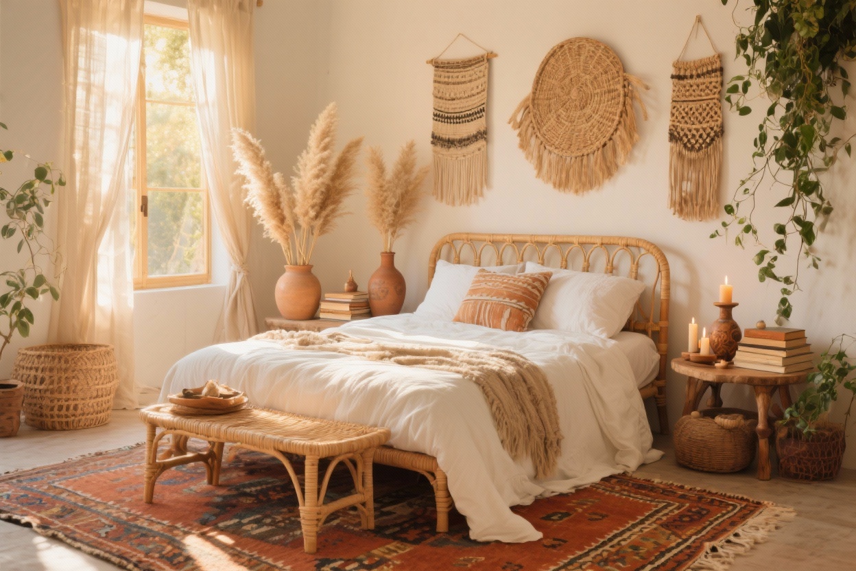 8 Curated Boho Bedroom Ideas for a Truly Inviting Space