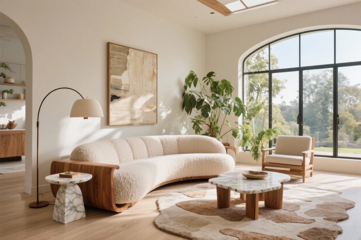 8 Curved Sofa Ideas That Make Any Living Room Stand Out