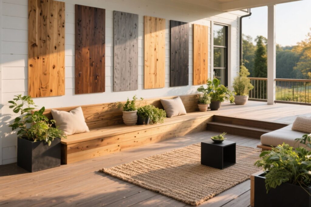 8 Deck Stain Color Ideas That Always Match Your Wood Type