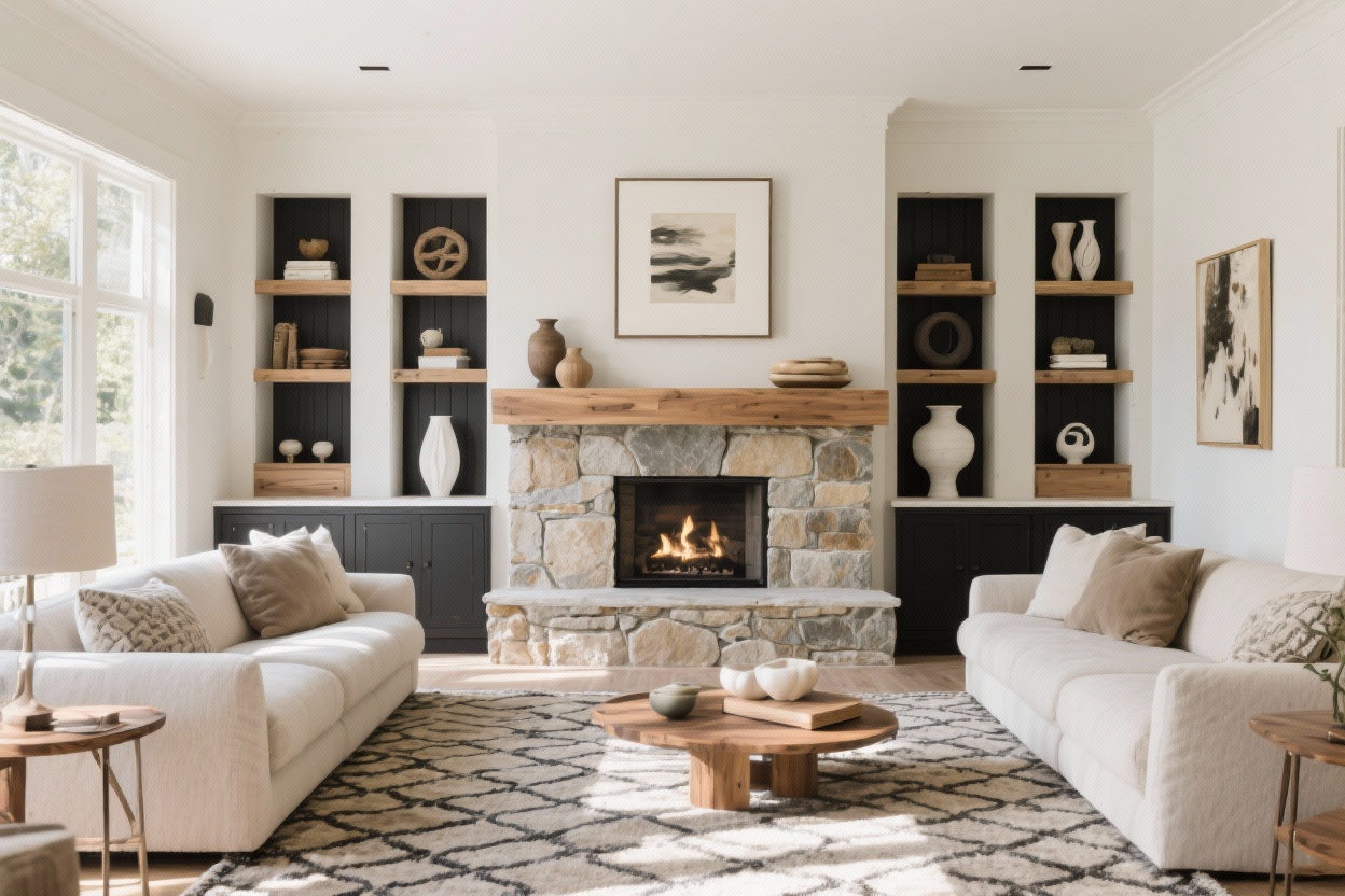 8 Key Elements of a Perfectly Balanced Fireplace Design You’ll Want to Copy
