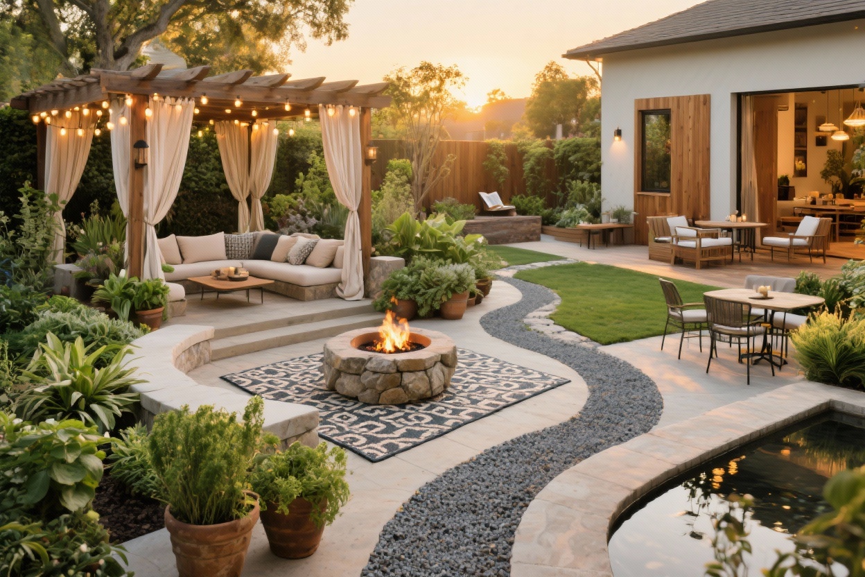 9 Backyard Design Ideas That Make Your Space Feel Like Its Own Little World