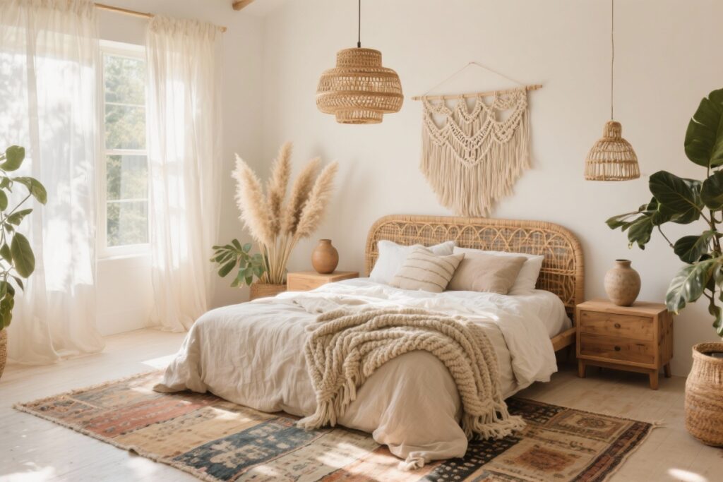 9 Boho Bedroom Ideas With Cozy Vibes You’ll Want to Copy Immediately