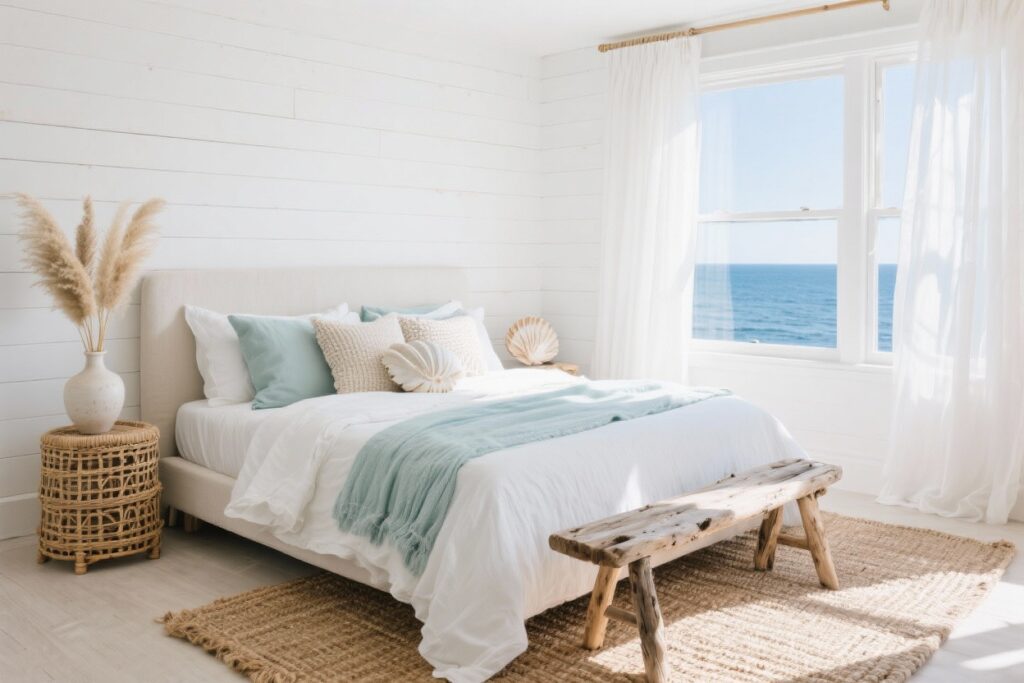 9 Coastal Bedroom Ideas for a Relaxing Look You’ll Want to Copy