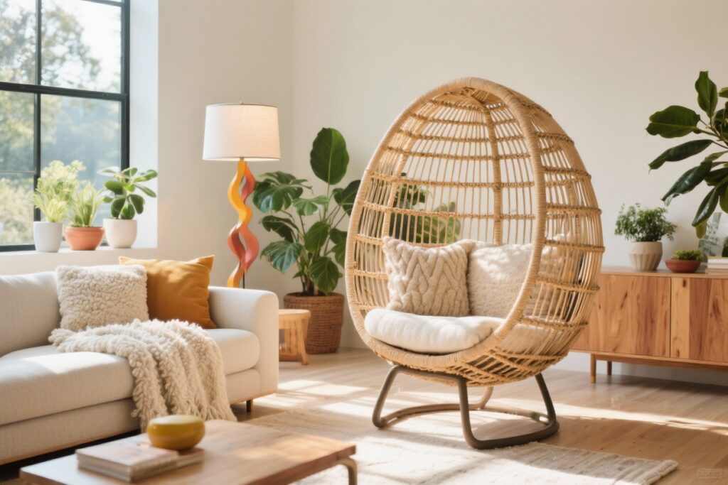 9 Egg Chair Ideas That Add a Fun Statement to Your Space