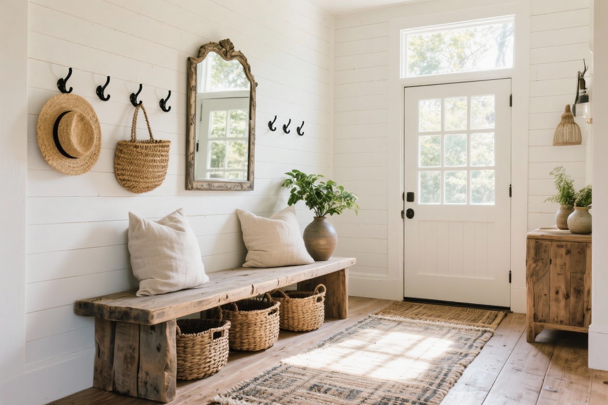 9 Farmhouse Entryway Ideas That Make Guests Say “wait… I Love This!”