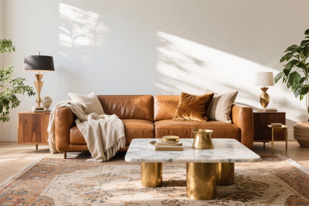 9 Leather Sofa Ideas for a Timeless and Luxe Look You’ll Love