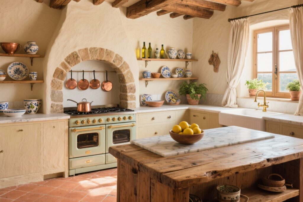 9 Tuscan Kitchen Design Tricks That Deliver Instant Italian Charm