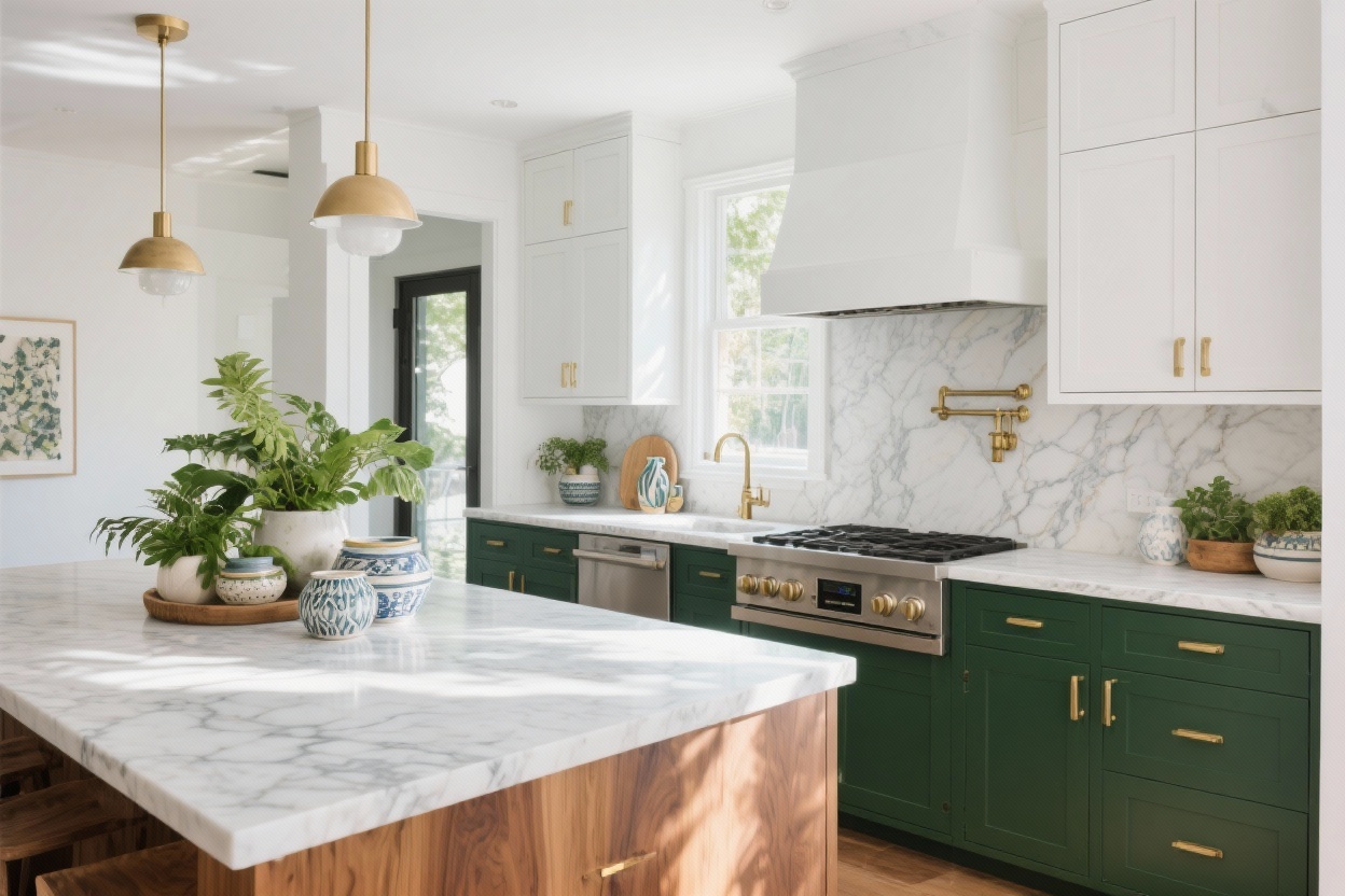 9 Two tone Kitchen Cabinet Ideas That Always Look Balanced