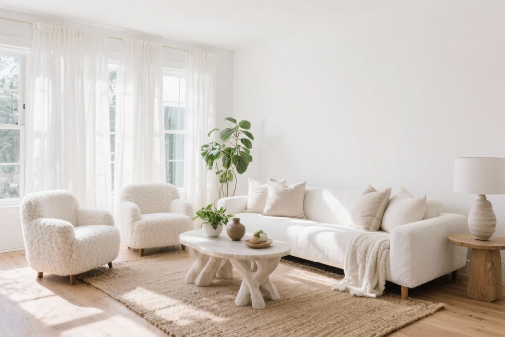9 White Living Room Ideas That Feel Bright and Airy (you’ll Want to Copy)