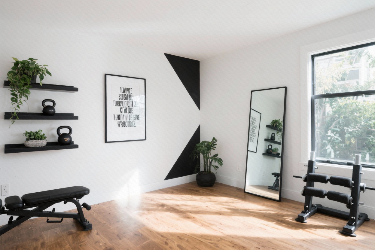 7 Home Gym Wall Decor Ideas to Stay Motivated You’ll Want to Copy