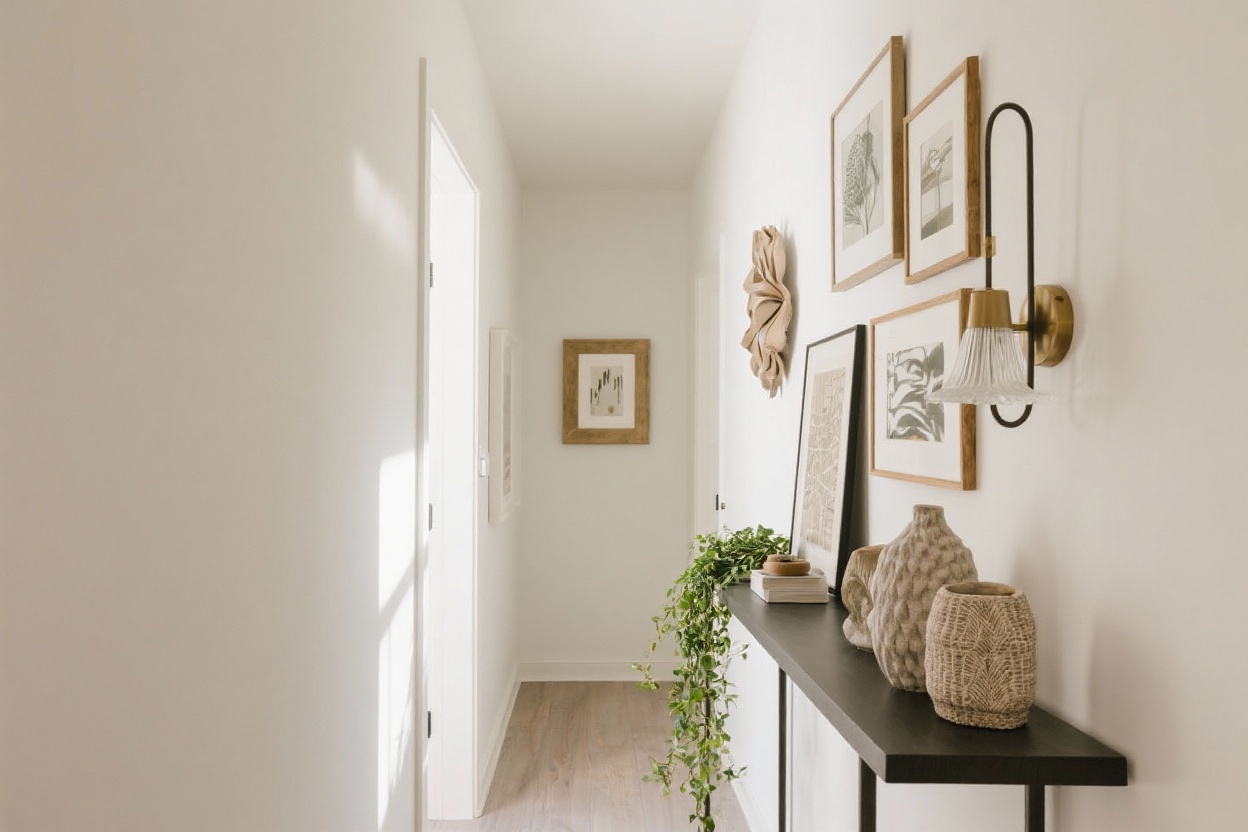 8 How to Decorate a Narrow Wall Without Losing Your Mind