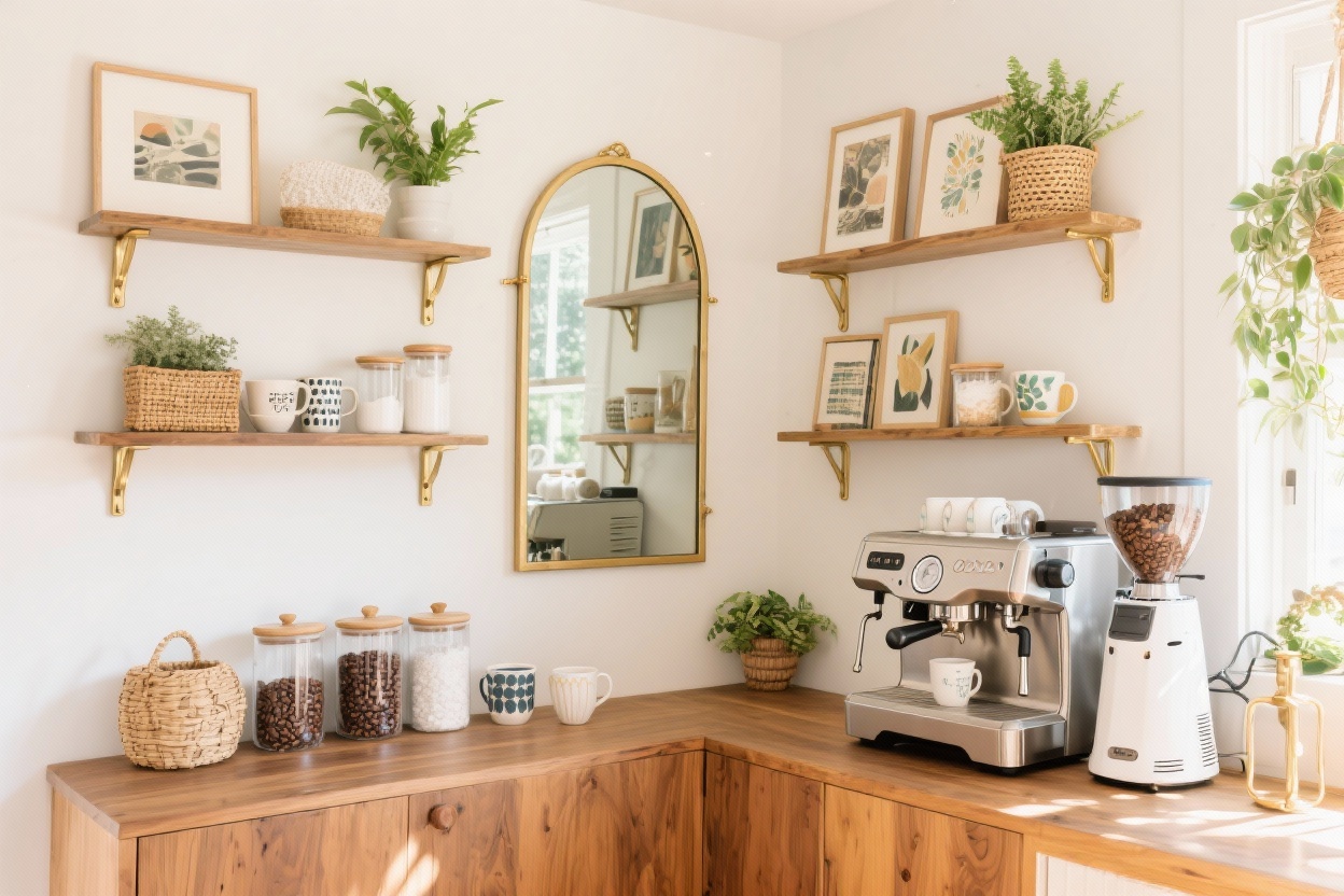 9 Coffee Bar Styling Ideas That’ll Perk up Your Home Instantly