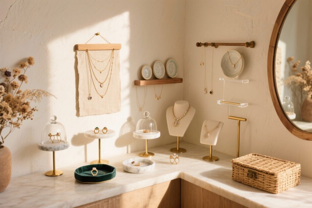 9 Jewelry Display Ideas That Turn Your Room Into a Style Studio