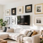 9 Ways to Build a Gallery Wall Around a Tv That Steal the Show