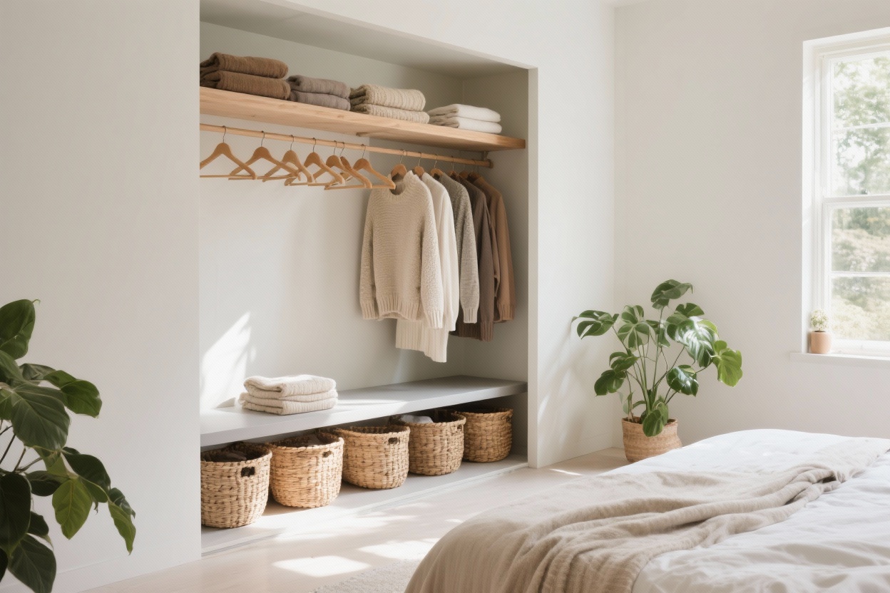 9 Ways to Declutter Clothes With Gorgeous, Room-ready Designs