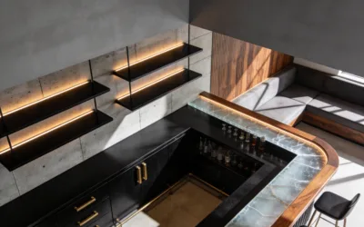 12 Stunning Built-in Bar Ideas for Your Living Room: Chic & Cozy