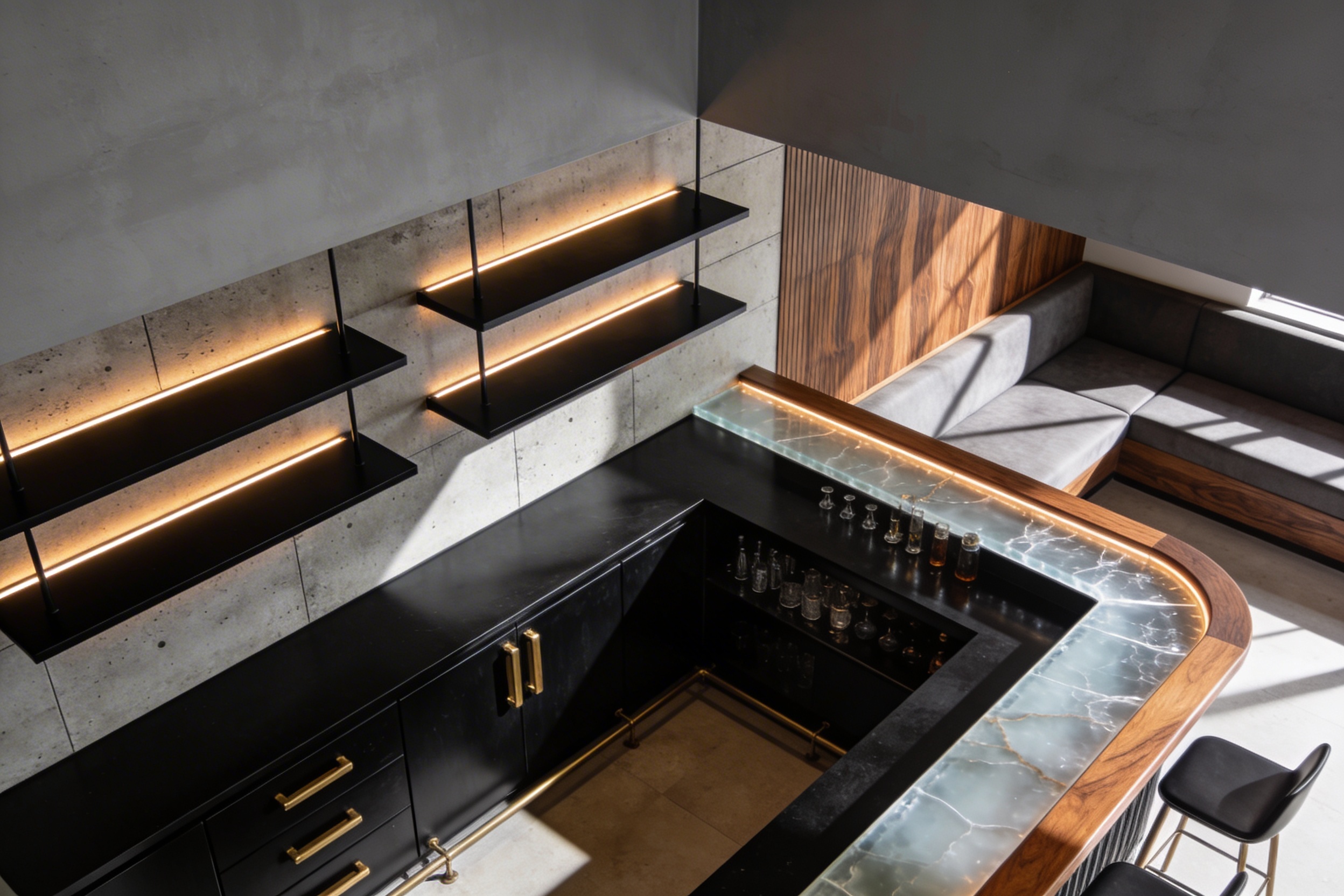 12 Stunning Built-in Bar Ideas for Your Living Room: Chic & Cozy