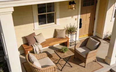 10 Creative Tiny Front Porch Ideas to Maximize Curb Appeal: Tiny Wonders
