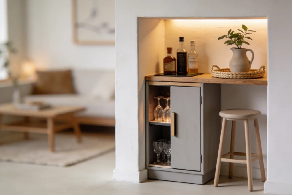 12 Tiny Bar Ideas for Cozy Spaces: Pocket-Sized Party Picks