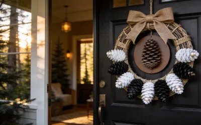 10 Creative Pine Cone Wreath Ideas From Forest to Front Door: Fresh Takes
