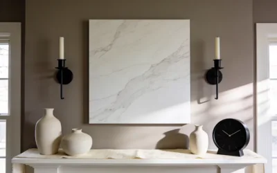 11 Modern Fireplace Mantel Decorating Ideas to Elevate Your Space: Quick Luxe Makeovers