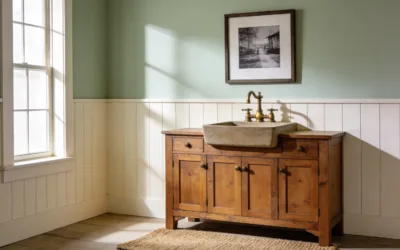 11 Farmhouse Bathroom Ideas That Feel Cozy and Stylish: Chic on a Budget