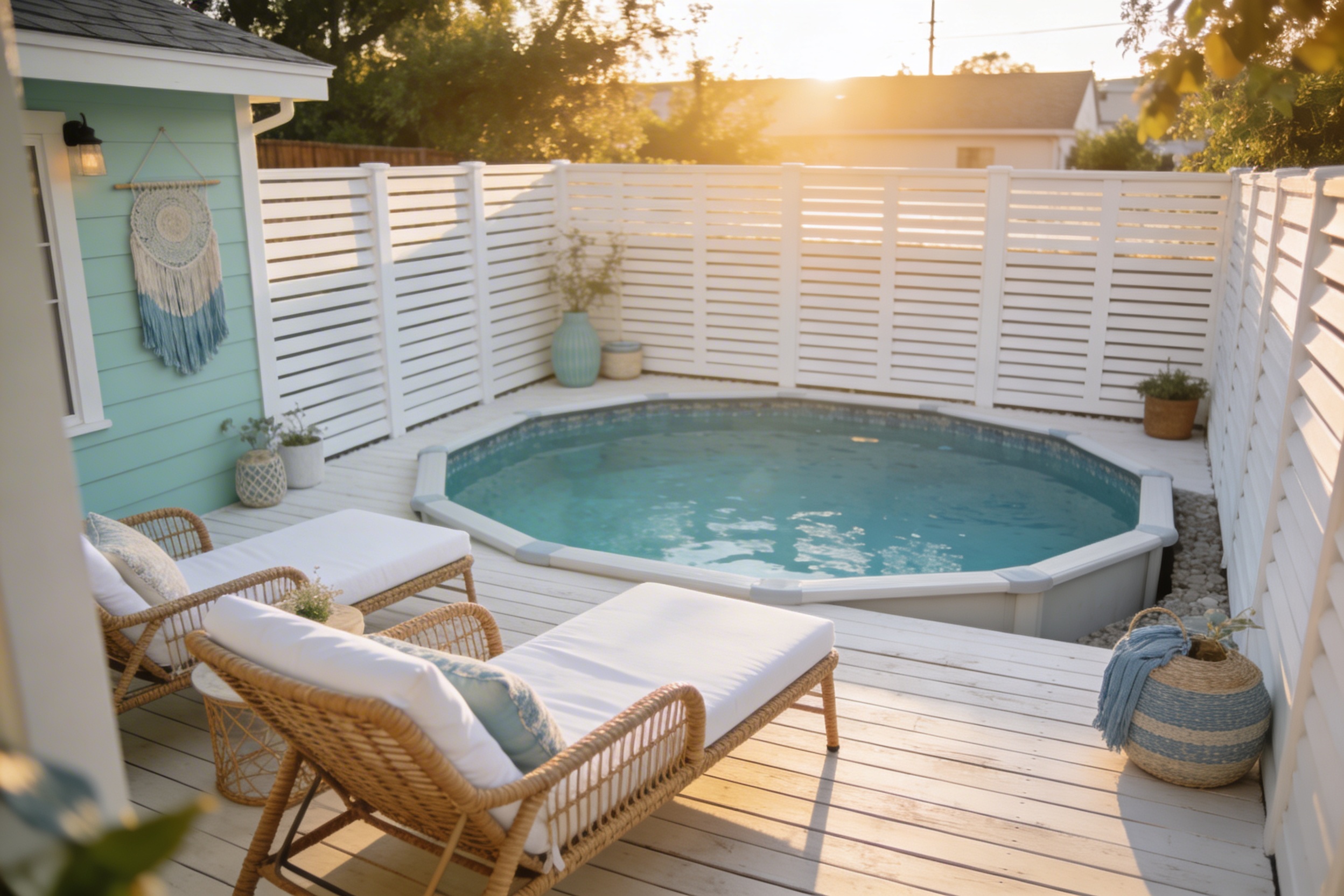 10 Above Ground Pool Ideas for Small Backyards: Tiny Oasis Tricks