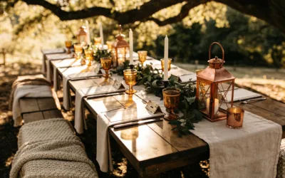 12 Rustic Wedding Table Decor Ideas for a Dream Wedding: Cozy Romance Unfolds