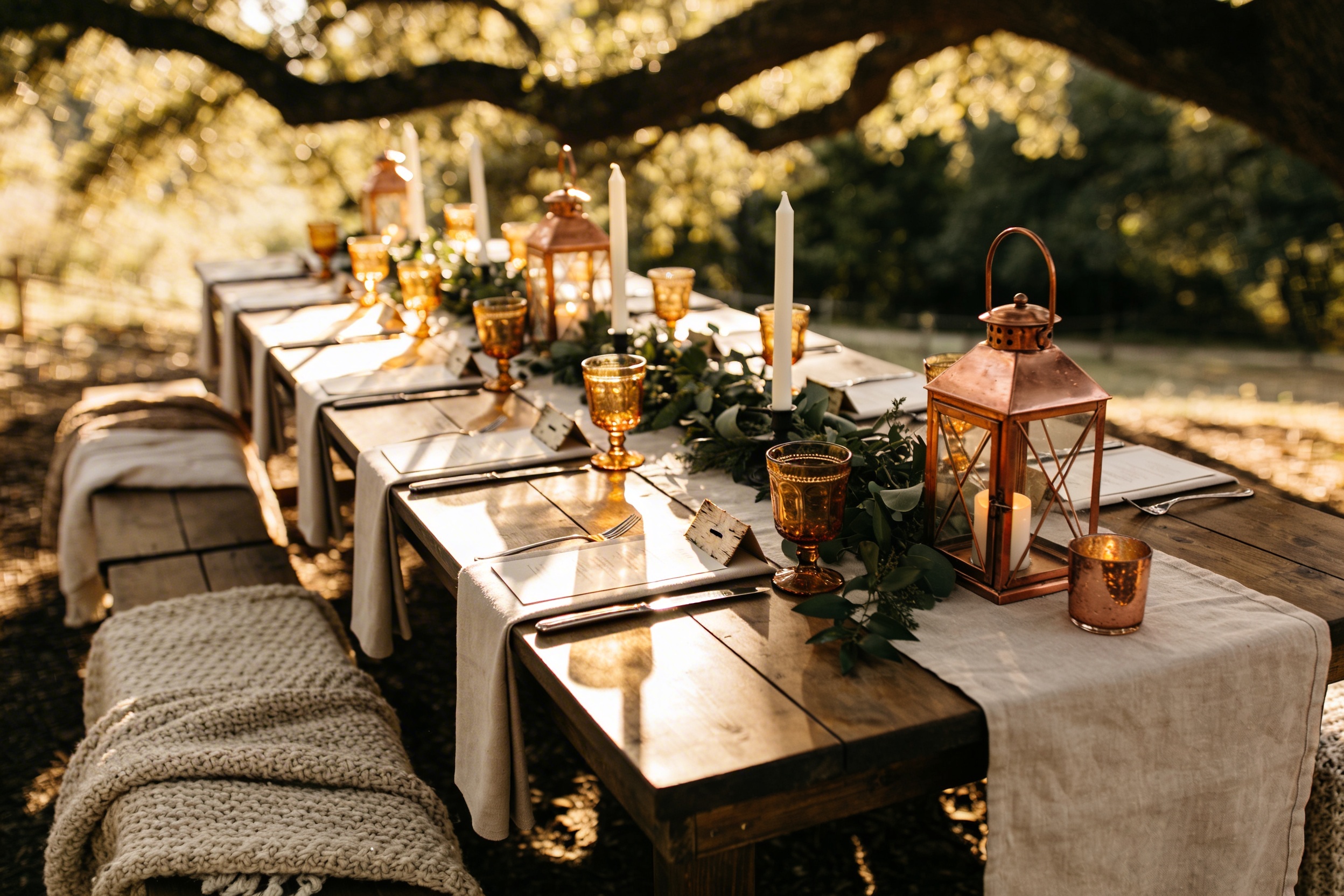 12 Rustic Wedding Table Decor Ideas for a Dream Wedding: Cozy Romance Unfolds